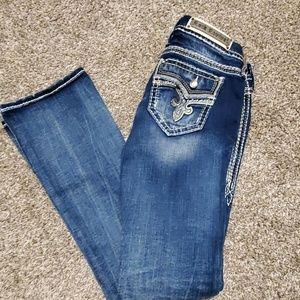 Rock revival mid rise boot cut